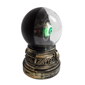 bola de cristal ojo verde | lo que te observa cuando estás a solas.