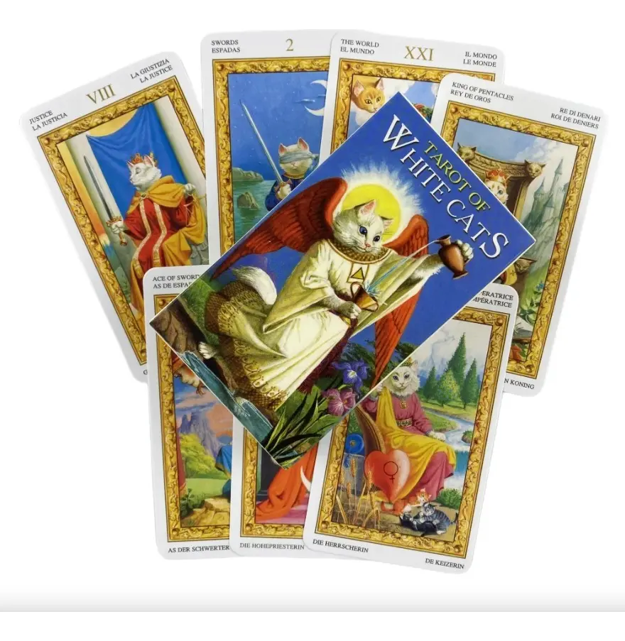 Tarot de los Gatos Blancos | La suavidad del instinto de tu tranquilidad - Imagen 3