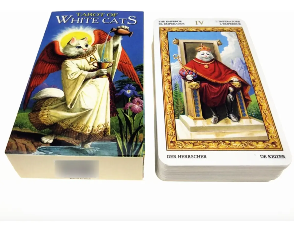 Tarot de los Gatos Blancos | La suavidad del instinto de tu tranquilidad - Imagen 4