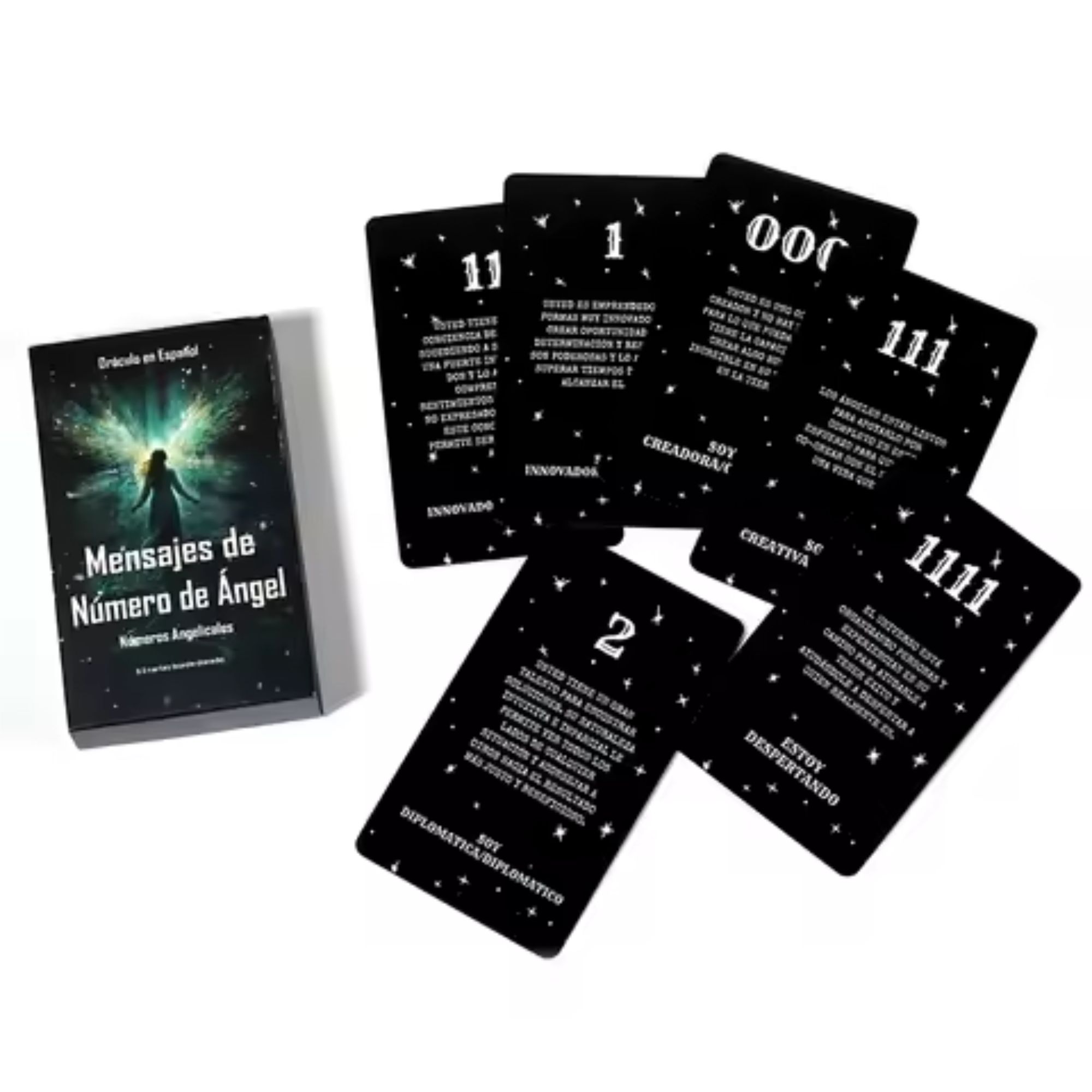 oráculo números angelicales 53 cartas | claridad para interpretar señales oráculo números angelicales 53 cartas | claridad para interpretar señales