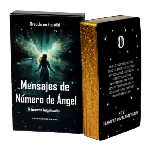 oráculo números angelicales 53 cartas | claridad para interpretar señales oráculo números angelicales 53 cartas | claridad para interpretar señales